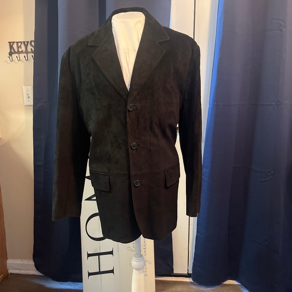 RARE Pendleton 100% Leather Sport Coat Jacket - Picture 1 of 6